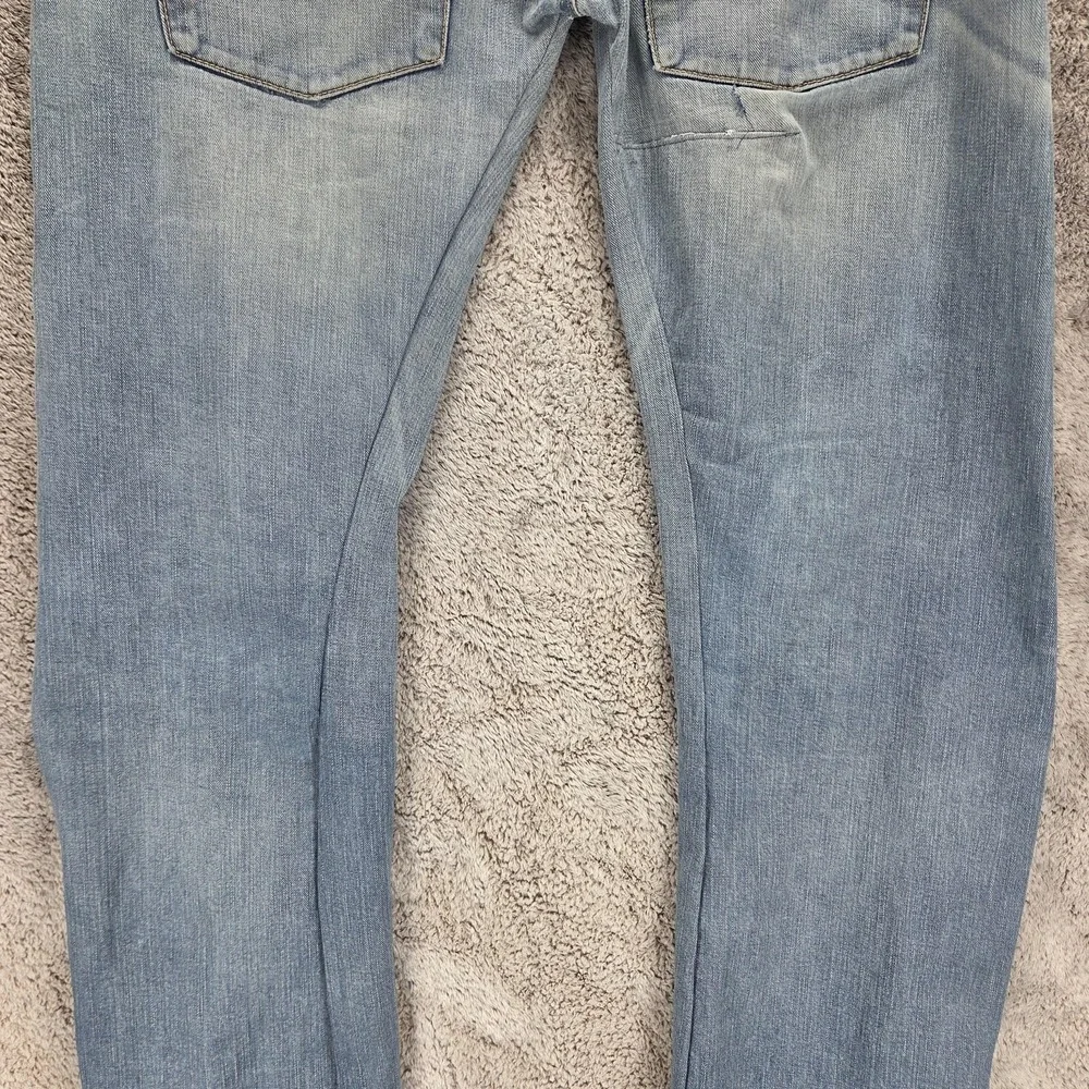 Vintage Levis Engineered Jeans Mens 34x34 Blue Light Wash Twisted Button Fly
